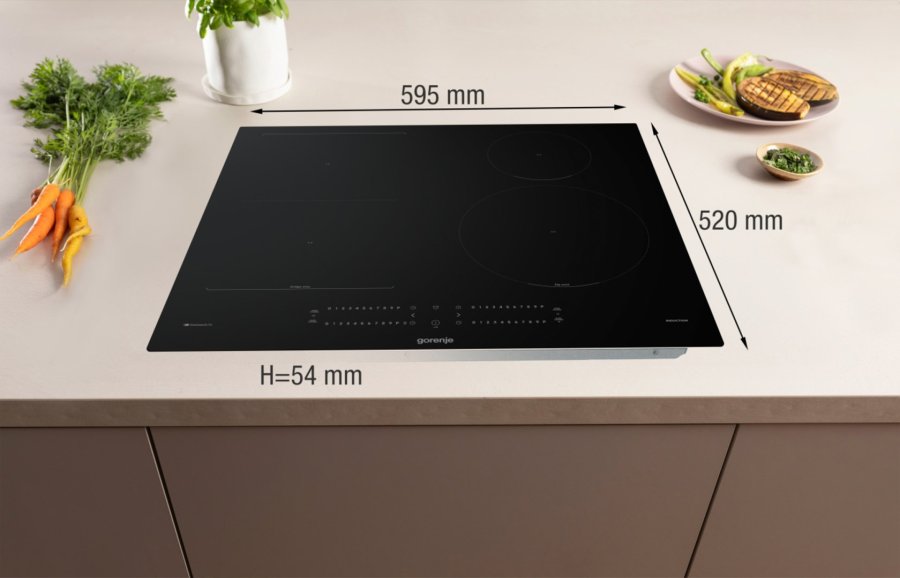 Gorenje GI6432BCWF Sort Indbygget 60 cm Zone induktionskogeplade 4 zone(s) #5