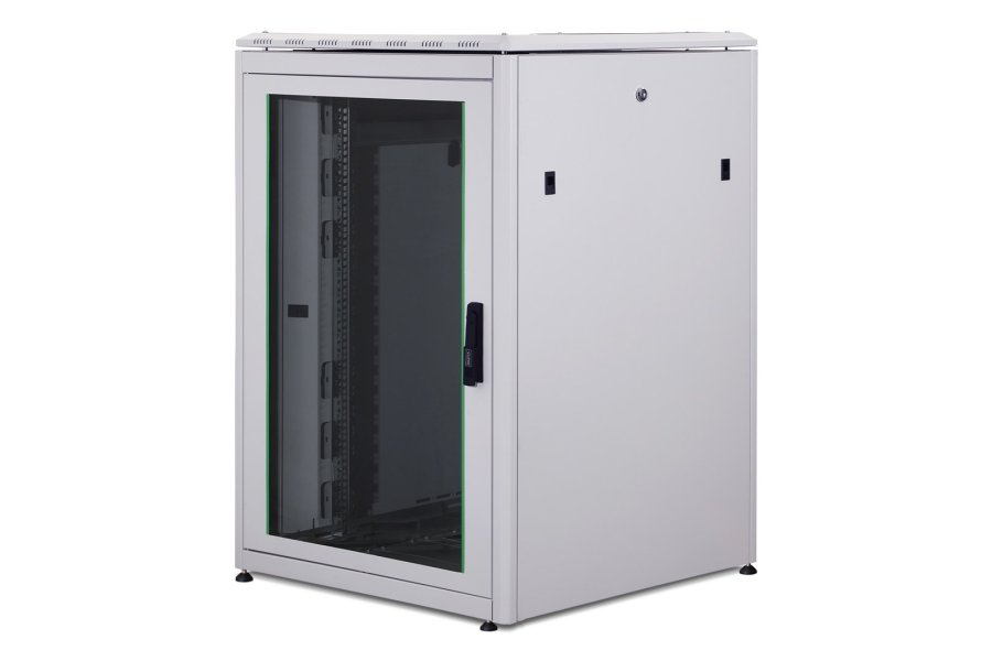 Digitus DN-19 22U-8/8-1 stativ Fritst�ende reol Gr� #1