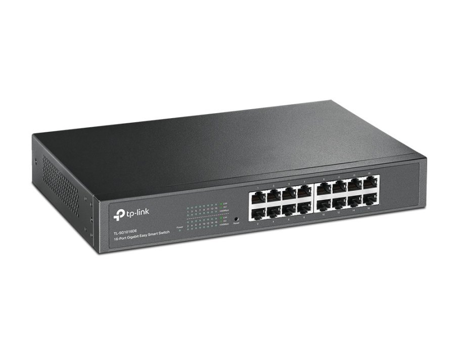 TP-Link TL-SG1016DE netv�rksswitch Administreret L2 Gigabit Ethernet (10/100/1000) Sort #3