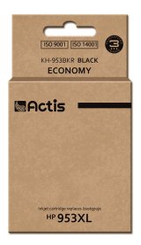 Actis KH-953BKR blk (erstatning HP 953XL L0S70AE; Standard; 50 ml; sort) - Ny chip #1