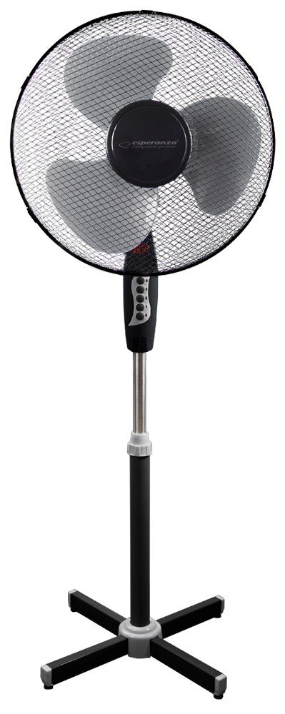 Esperanza EHF001KE, stativventilator 16'' sortgr #1