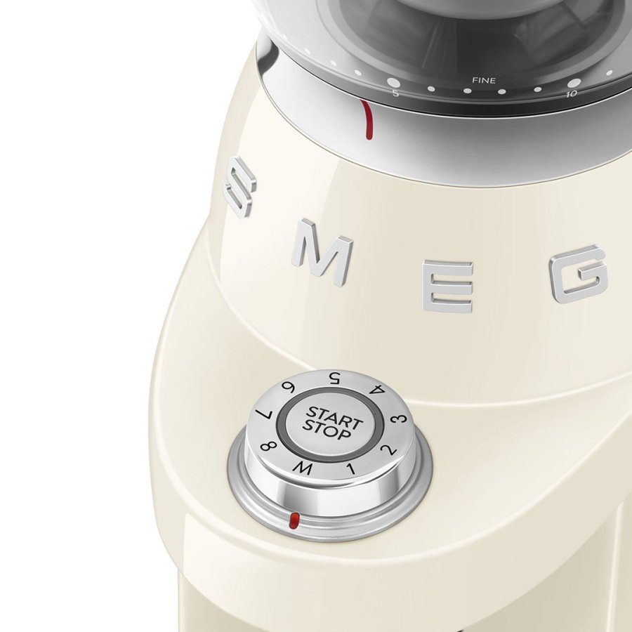 Smeg 50's Style Kaffekv�rn CGF03CREU Creme #8