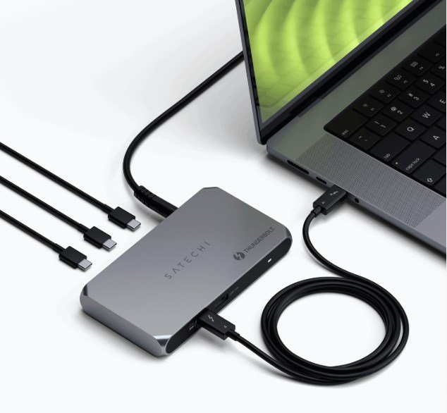 Hub Satechi Thunderbolt 4 Slim USB-C #4