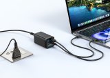 eSTUFF ES635200 oplader til mobil enhed Laptop Sort Vekselstr�m Hurtig opladning Indend�rs #5