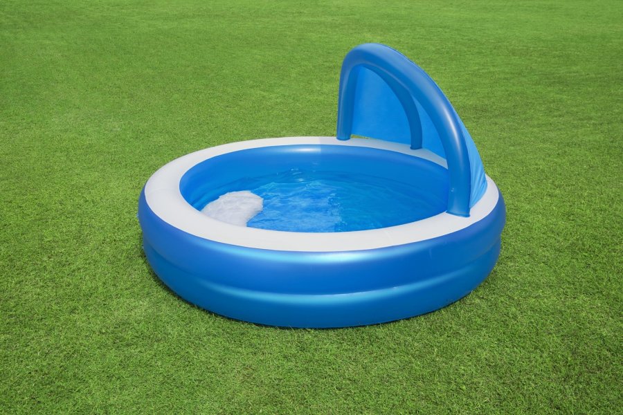 Oppustelig Pool til Brn Bestway Multifarvet 241 x 241 x 140 cm #18