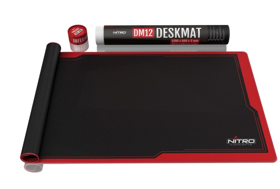 Nitro Concepts DM12 Gaming musemtte Sort, Rd #3