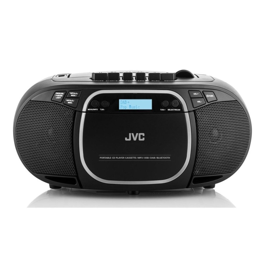 JVC RC-E561B-DAB CD-afspiller Brbar CD-afspiller Sort #3