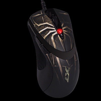 A4Tech Anti-Vibrate Laser Gaming Mouse XL-747H mus USB Type-A 3600 dpi #4