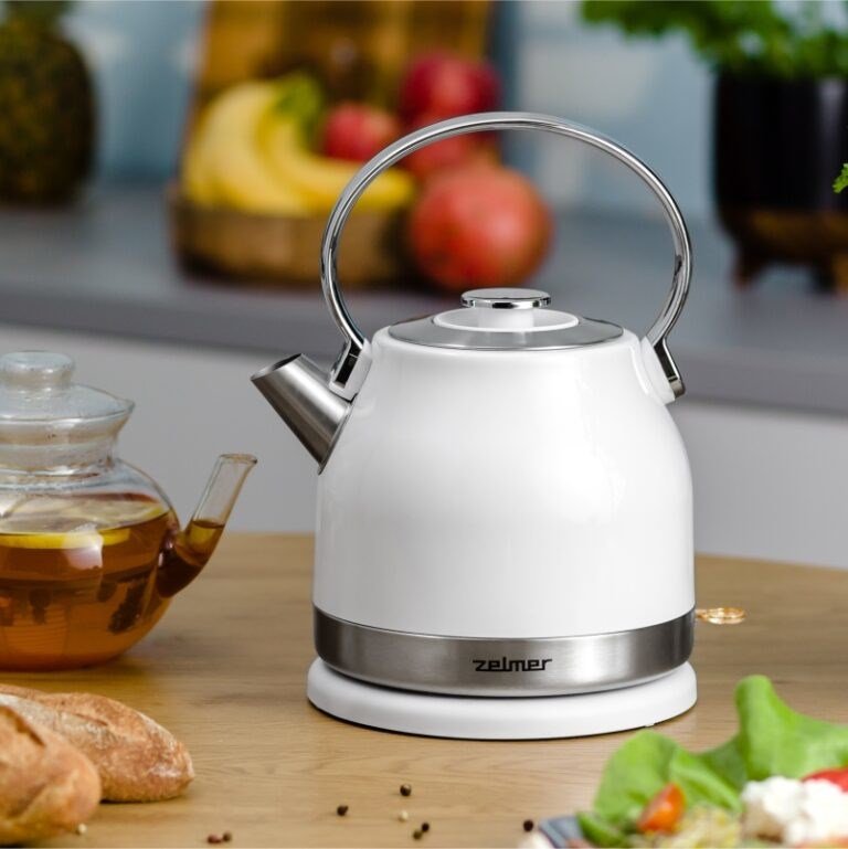 Zelmer ZCK7940 elkedel 1,5 L 2200 W Rustfrit stl, Hvid #5