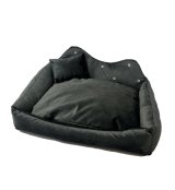 GO GIFT Prince graphite XXL - seng til kledyr - 70 x 55 x 12 cm #1