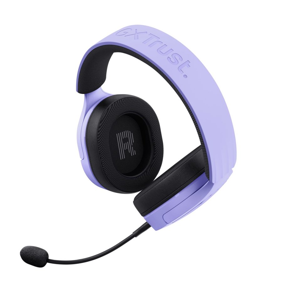 Trust GXT 489P FAYZO Headset Ledningsf�rt Spil Sort, Lilla #5