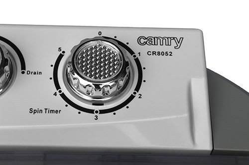 Camry Premium CR 8052 vaskemaskine Top-indlsning 3 kg Gr, Hvid #11
