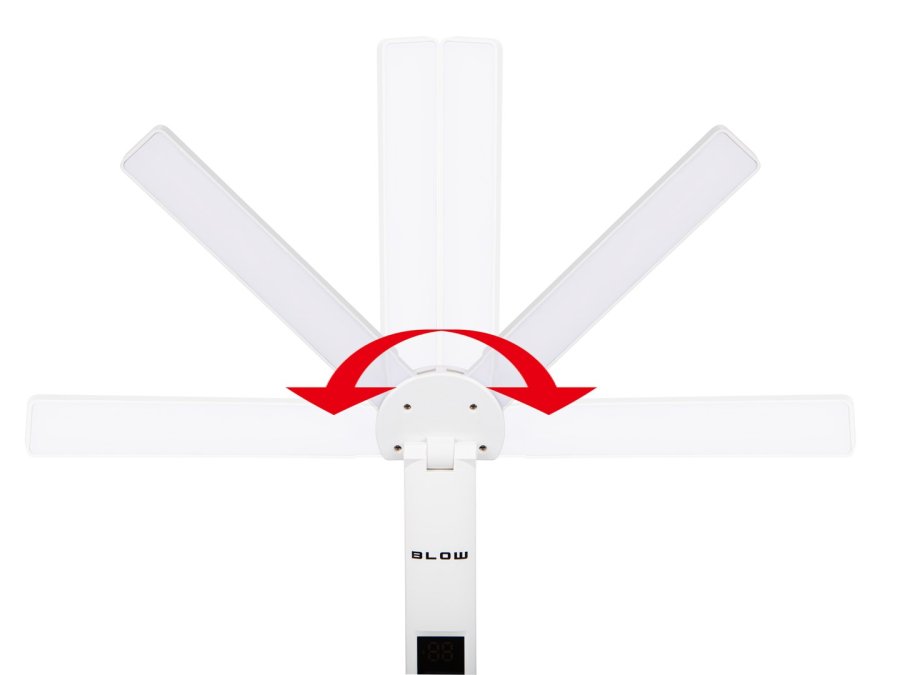 LB-24 LED skrivebordslampe med ur #7