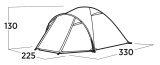 Easy Camp Setesdal 4 Grn Kupel/Igloo telt #6