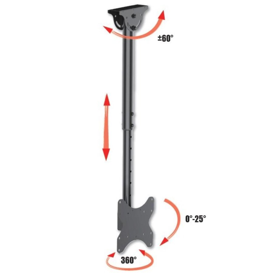 Techly ICA-CPLB 922L skrmbeslag til skiltning 106,7 cm (42