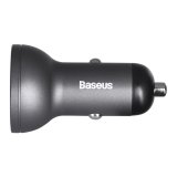 Baseus CCBX-0G oplader til mobil enhed Universel Sort, Gr Cigartnder Automatisk #2