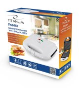 TITANUM TKT004W sandwichtoaster 700 W Hvid #3