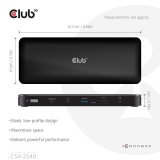 CLUB3D 14-1 USB-C Quad Display Docking Station USB4 #6