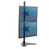Fellowes Ergonomics fritstende arm til 2 skrme - Seasa vertikal - tidligere Professional Series #2