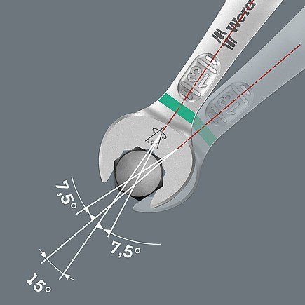 Wera 05020229001 ringgaffelngle #5