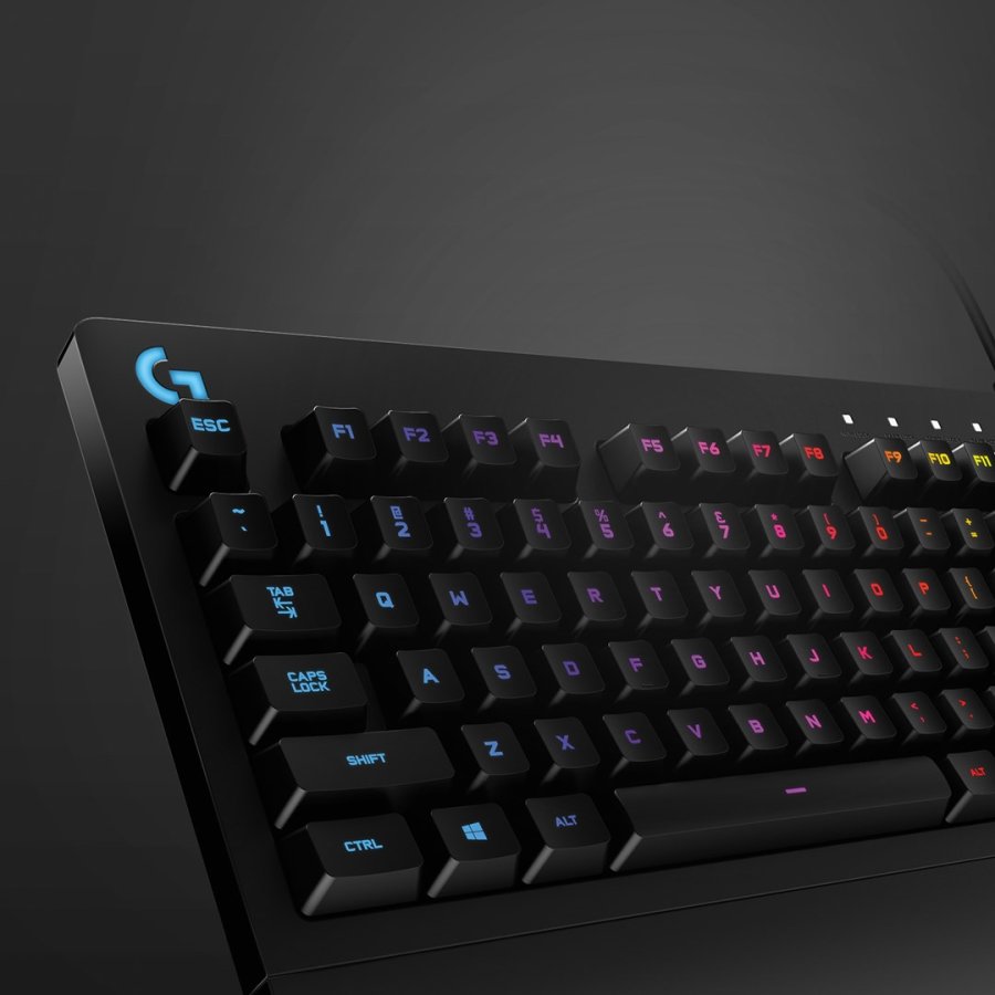 Logitech G 920-008093 tastatur Spil USB QWERTY Engelsk Sort #4