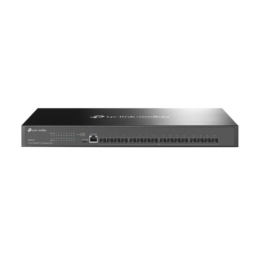 TP-Link Omada SX3016F netv�rksswitch Administreret L2+/L3 Sort #1