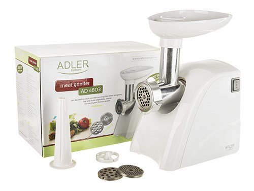 Adler AD 4803 kdhakker 800 W Rustfrit stl, Hvid #19