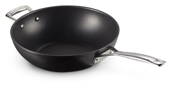 Le Creuset 0630870273213 stegepande Wok/Stirfry pande Rund #1
