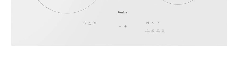 Induktionskogeplade Amica PIDH6140PHTUN 3.0 hvid #6
