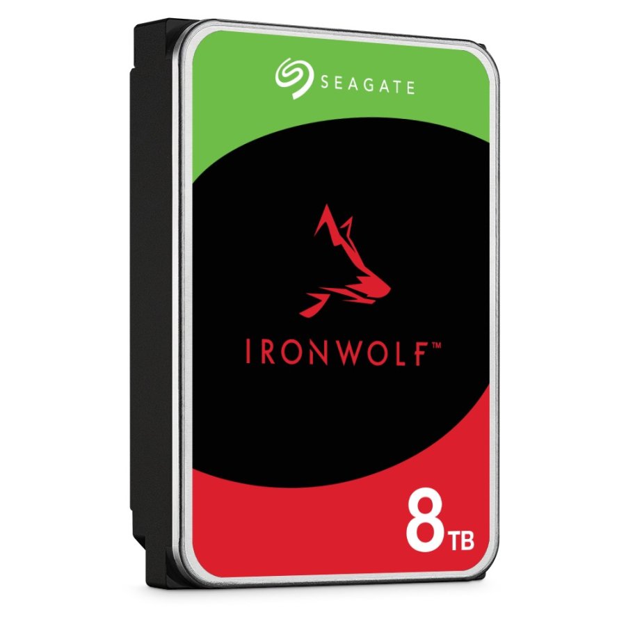 Seagate IronWolf ST8000VN002 harddisk 8 TB 5400 rpm 256 MB 3.5