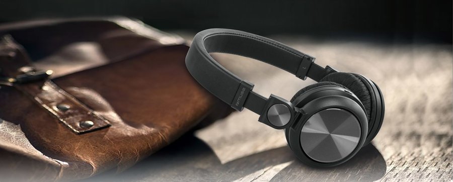 Muse M-276BT hovedtelefoner/headset Kabel & trdls Opkald/musik Bluetooth Sort #5