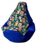 Puf GO GIFT Bl Oxford tejido antidesgarros Paw Patrol 105 x 80 cm #1