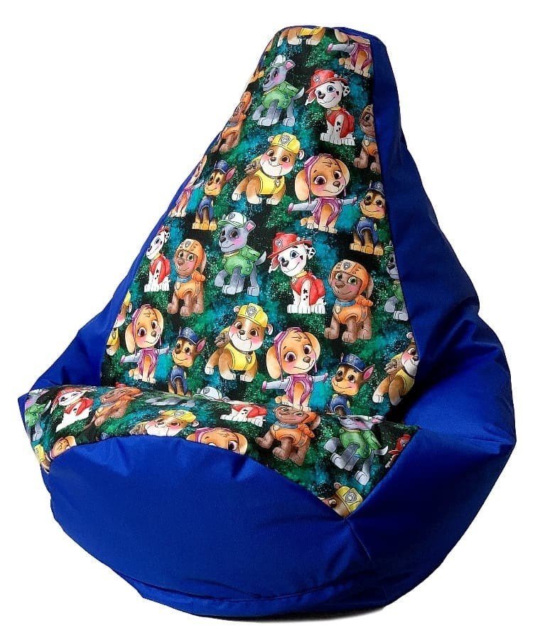 Puf GO GIFT Bl Oxford tejido antidesgarros Paw Patrol 105 x 80 cm #1