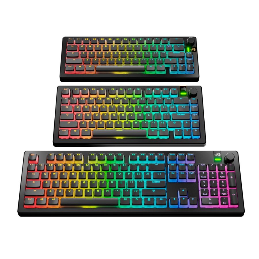 Glorious Gaming GLO-KB-ACC-KC-GPBT-AURA-BLK-US tilbehr til tastatur Tastaturhtte #5