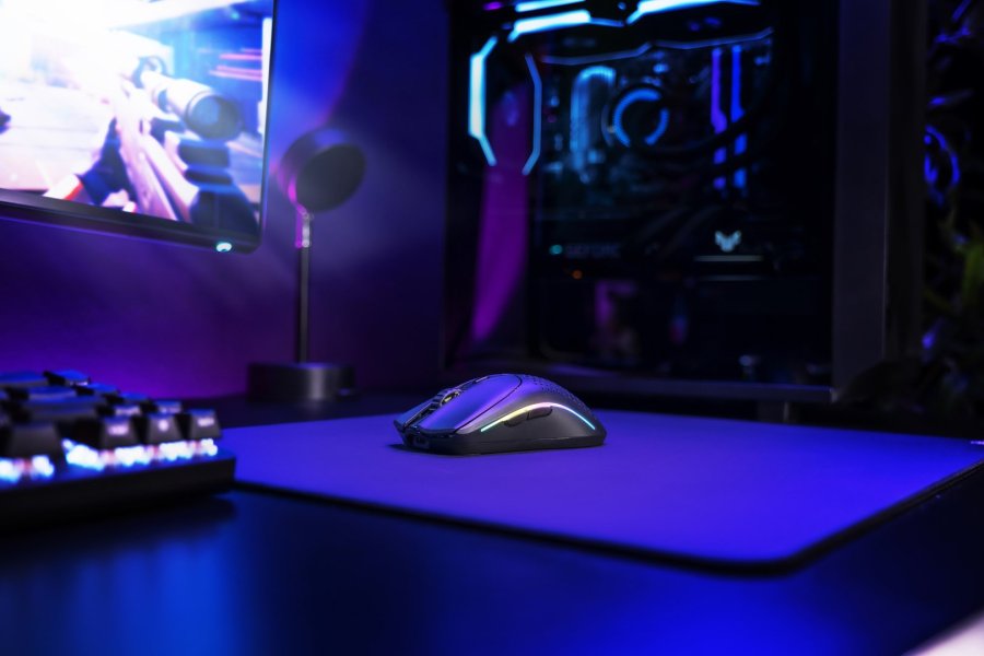 Glorious Gaming Glorious Model O Wireless 2 mus Spil Hjre hnd RF Wireless + USB Type-C Laser 26000 dpi #12