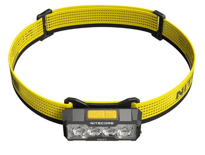 Nitecore NU27 lommelygte Sort, Gul Hovedbnd lommelygte LED #3