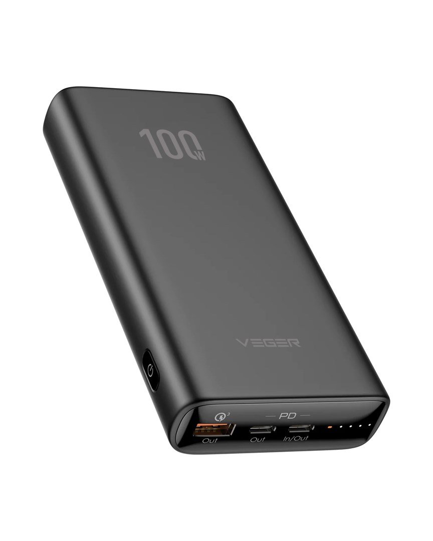 VEGER T100 powerbank Lithium-Ion (Li-Ion) 20000 mAh Sort #1