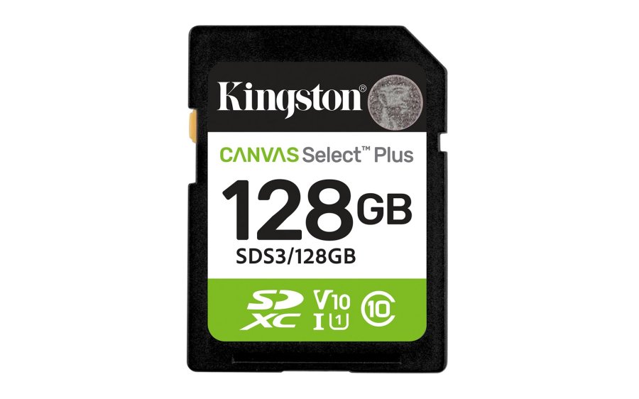 Kingston Technology 128 GB SDXC Canvas Select Plus Gen3 150 MB/s C10 UHS-I U1 V10 #1