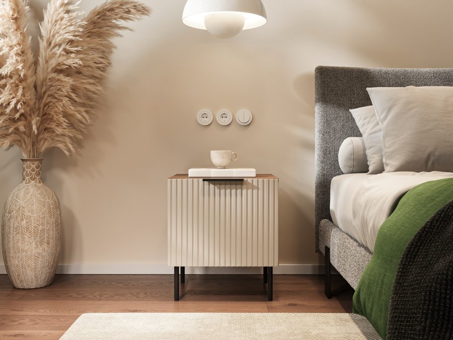 Cama ALMERA 5903815011719 sengelampe & sengebord Kashmir-farve, Valnd #3