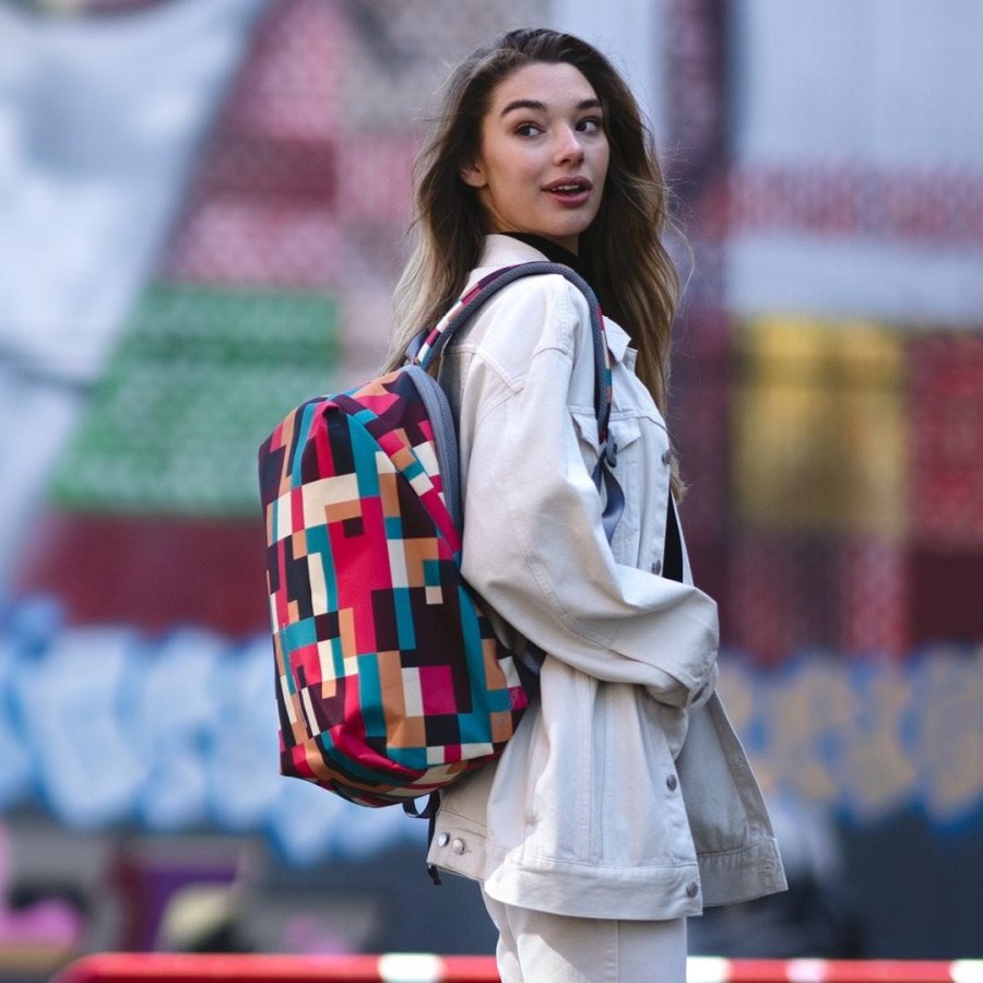 XD DESIGN ANTI-TYVERI RYGSK BOBBY SOFT GEOMETRISK P/N: P705.867 #18