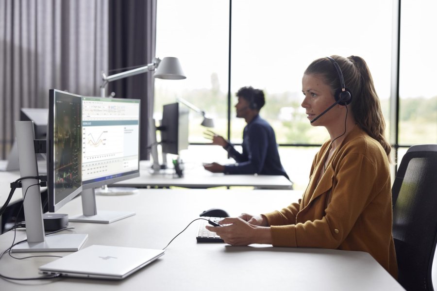 Poly EncorePro 520 Binaural Headset +Quick Disconnect #2