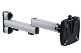 Novus 1.2 TSS Folding arm 2 Monitor Arm Skrivebord Sort, Slv #1