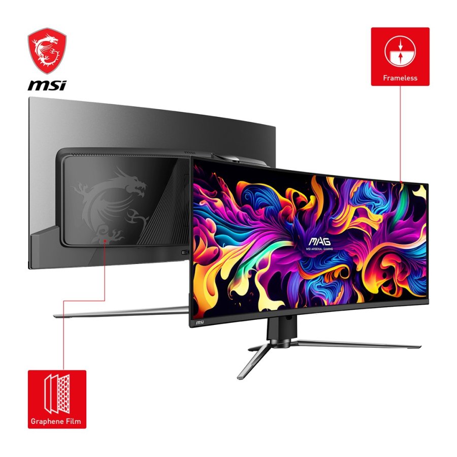 MSI MAG 341CQPDE QD-OLED computerskrm 86,4 cm (34