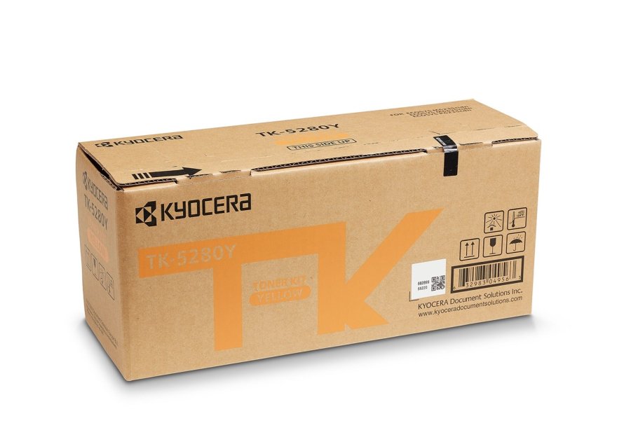 KYOCERA Toner TK-5280Y 1T02TVANL0 11000 Original Gul #1
