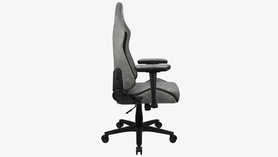Aerocool Crown AeroSuede Universal gamingstol Polstret sde Stone Grey #5