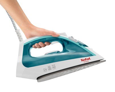 Tefal Virtuo FV1710 Dampstrygejern Non-stick bundplade 1800 W Grn, Hvid #3