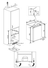 Beko B1854N kombi-kleskab Indbygget 110 L E Hvid #2