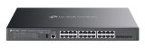 TP-Link SG5428XMPP netv�rksswitch Administreret L3 Gigabit Ethernet (10/100/1000) Str�m over Ethernet (PoE) Sort #1
