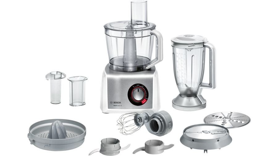Bosch MC812S820 foodprocessor 1250 W 3,9 L Rustfrit st�l, Hvid #1