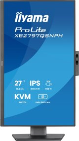 iiyama ProLite XB2797QSNPH-B1 27IN IPS LCD 4MS 2560X1440 350CD/M2 HDMI/DP/USB 2 computersk�rm 68,6 cm (27